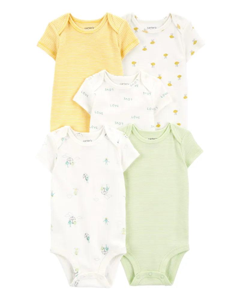 Carters Set bodija za bebe, 5 komada