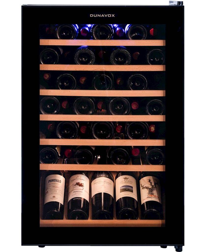 Dunavox Hladnjak za vino Home-48, Crni