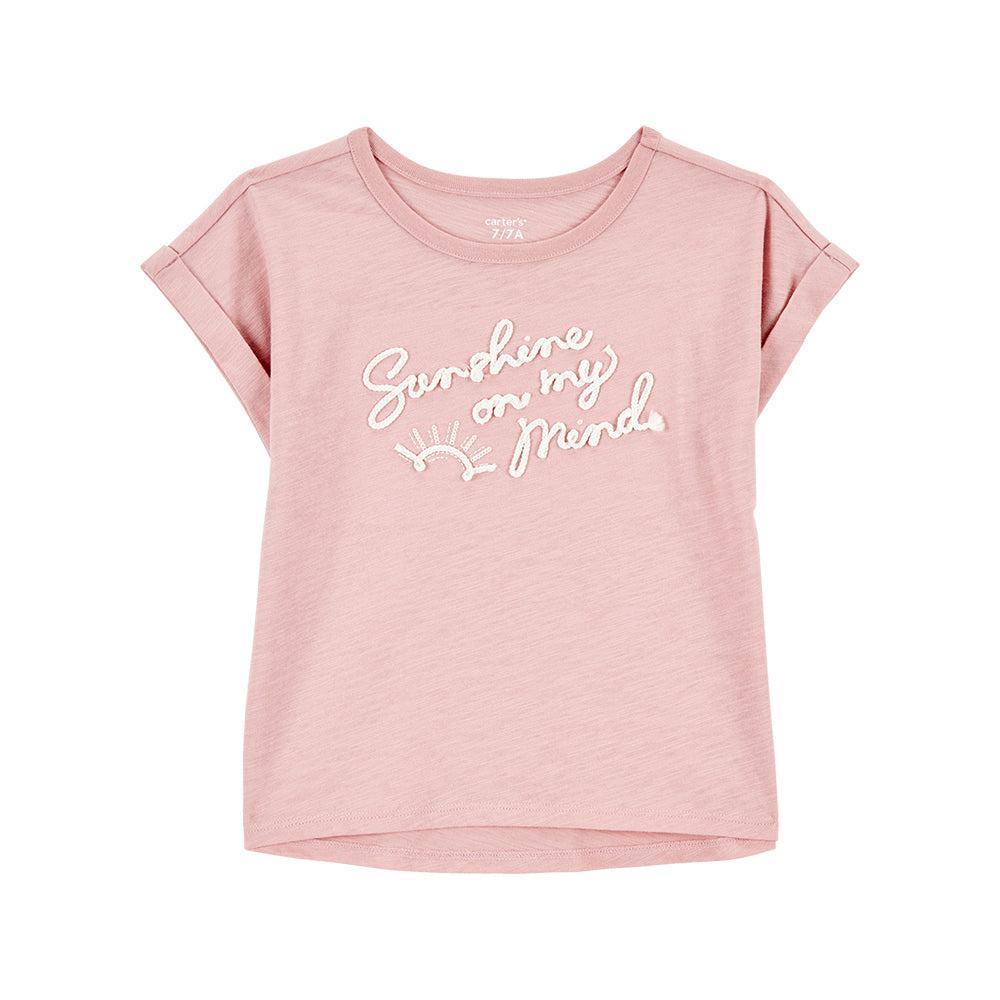 Carters Majica za devojčice 3S416110, Roze