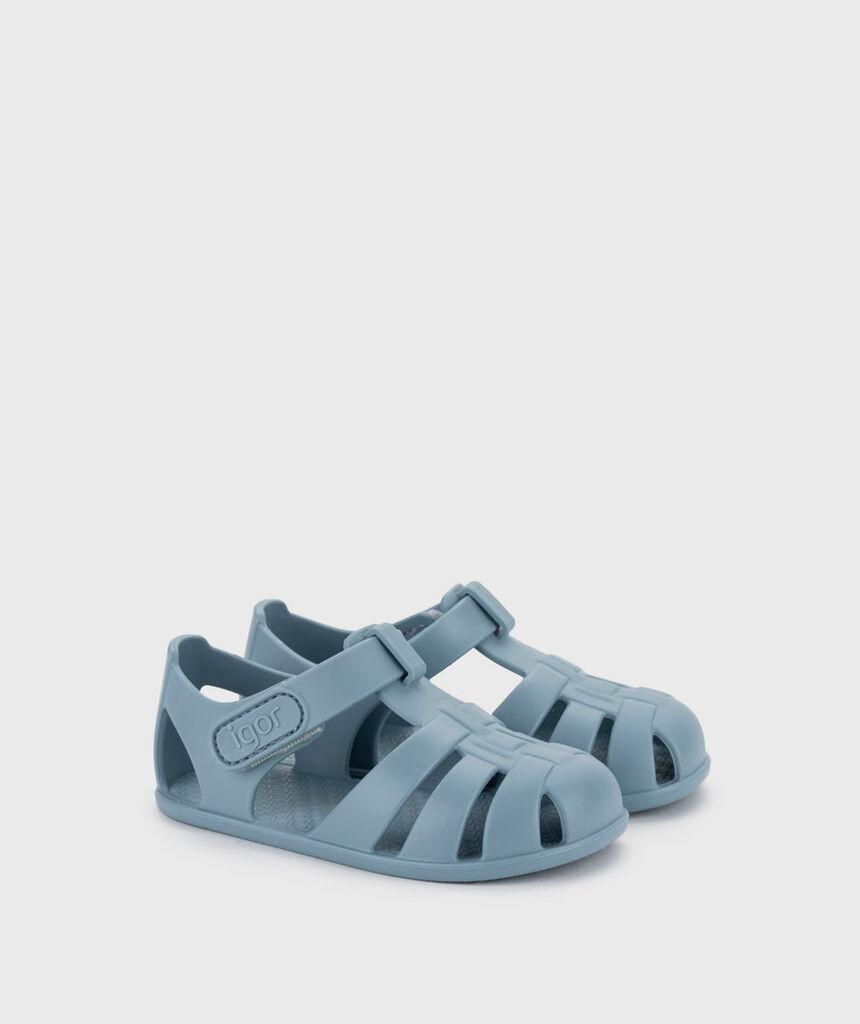 Igor Gumene sandale za djecu S10324-225 Nemo solid oceano, Plave