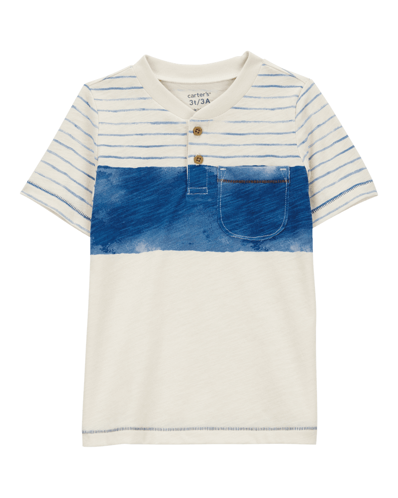 Carters Majica za dječake 2S493510, Bijelo-plava