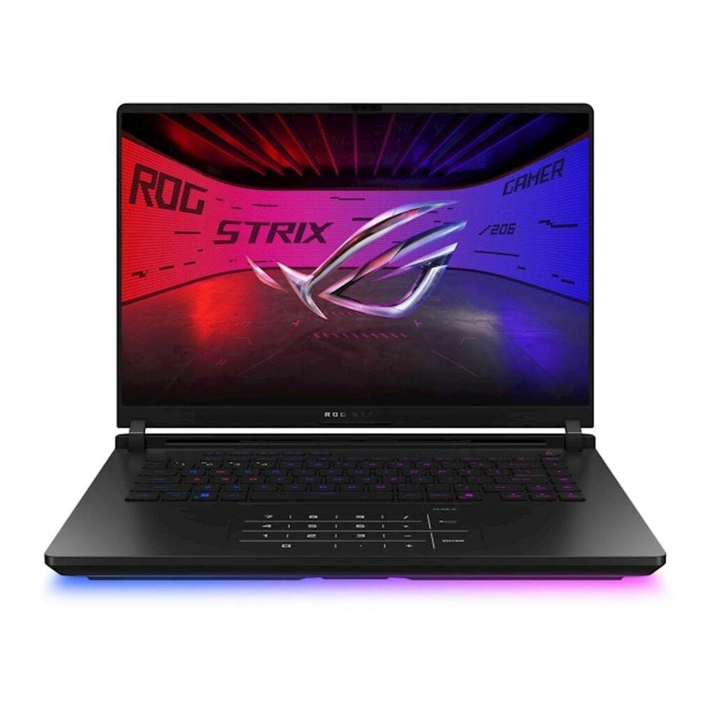 Asus Laptop ROG Strix Scar 16 G635LW-RW007W, 16", 2.5K, 240Hz, U9-275HX, 64GB DDR5, 2TB SSD, RTX5080 16GB, Crni