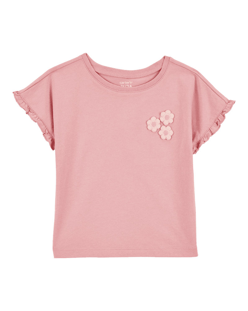 Carters Majica kratkih rukava za djevojčice, Roza