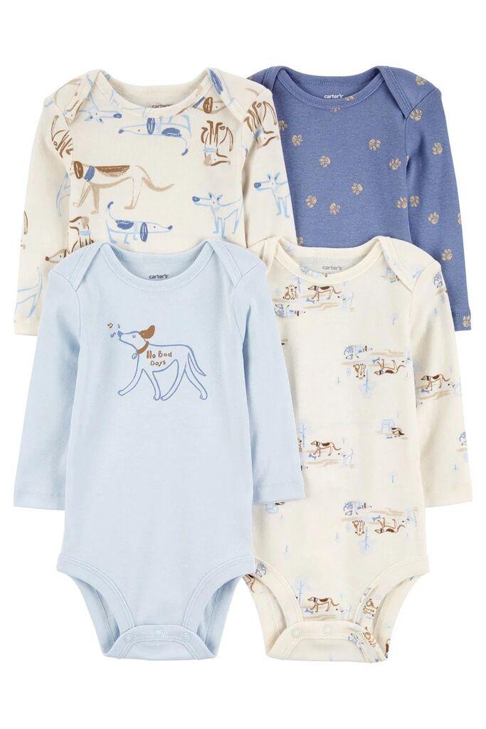 Carters Bodi za bebe 1R320310, 4 komada