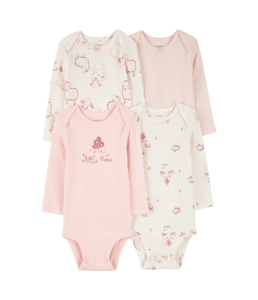 Carters Bodi za bebe, 4 komada