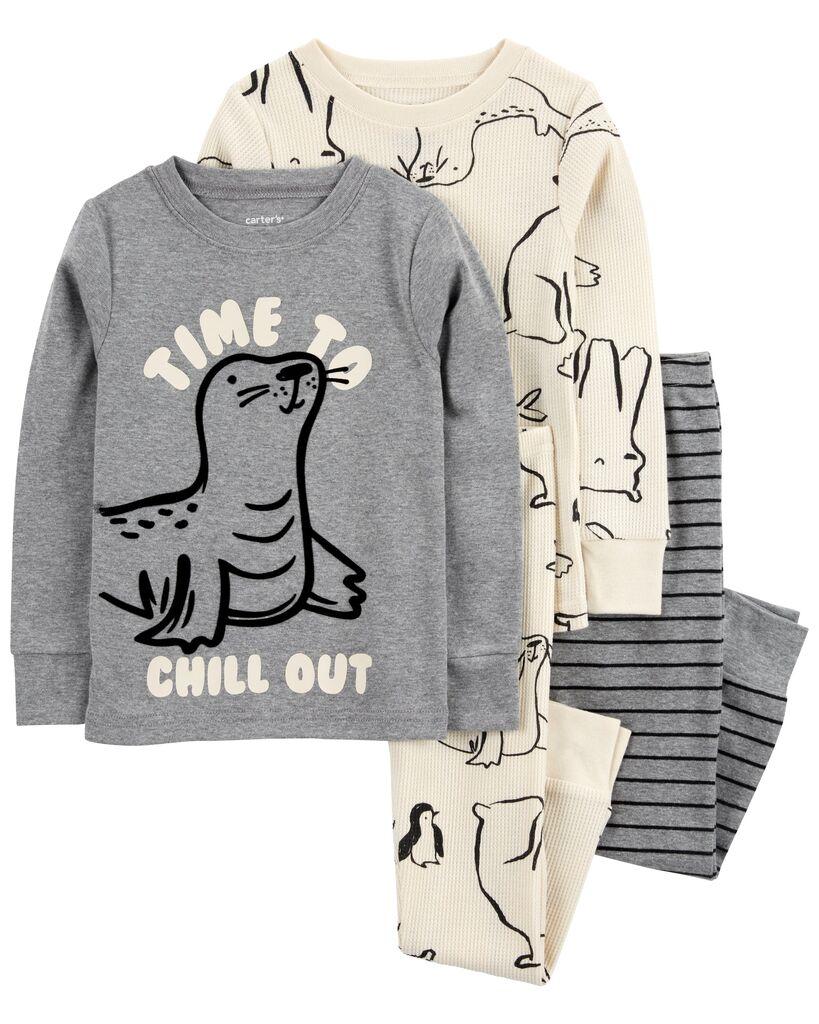 Carters Pidžama za dječake, 2R932110, 2 komada, Siva/Bež