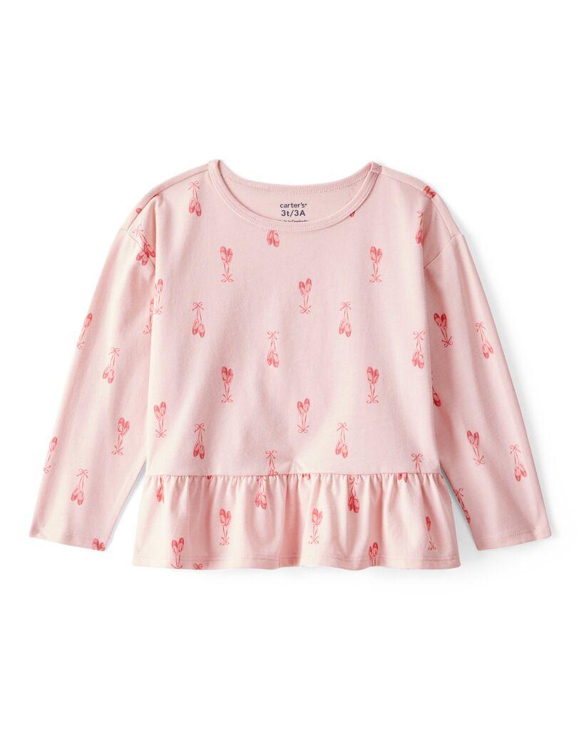 Carters Majica za djevojčice, 2T563310, Roza