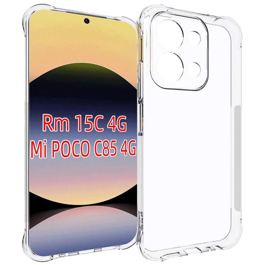 NN-Su Maska za mobilni telefon Redmi 15C, TPU, Providna