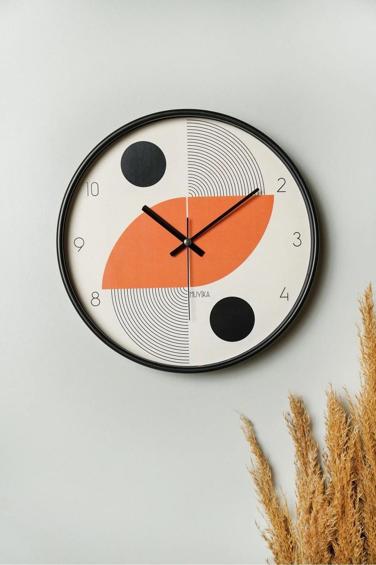 Zidni sat Wallity 30cm Šareni