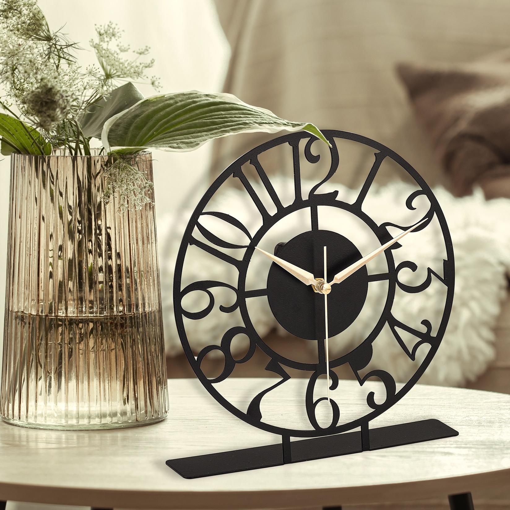 Aberto Design sat 25cm crni