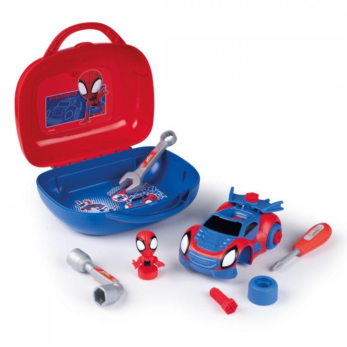 Smoby Kutija za alat Spiderman, Crvena