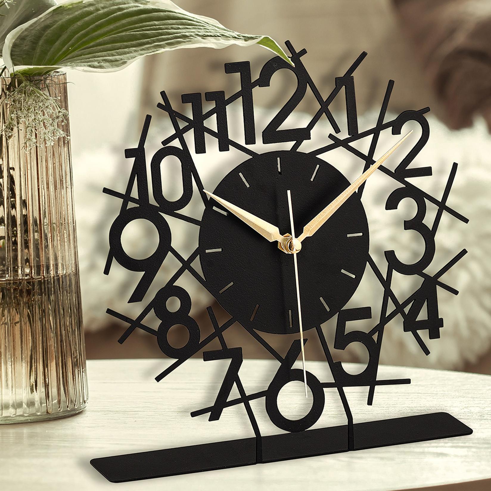 Aberto Design sat 25cm crni