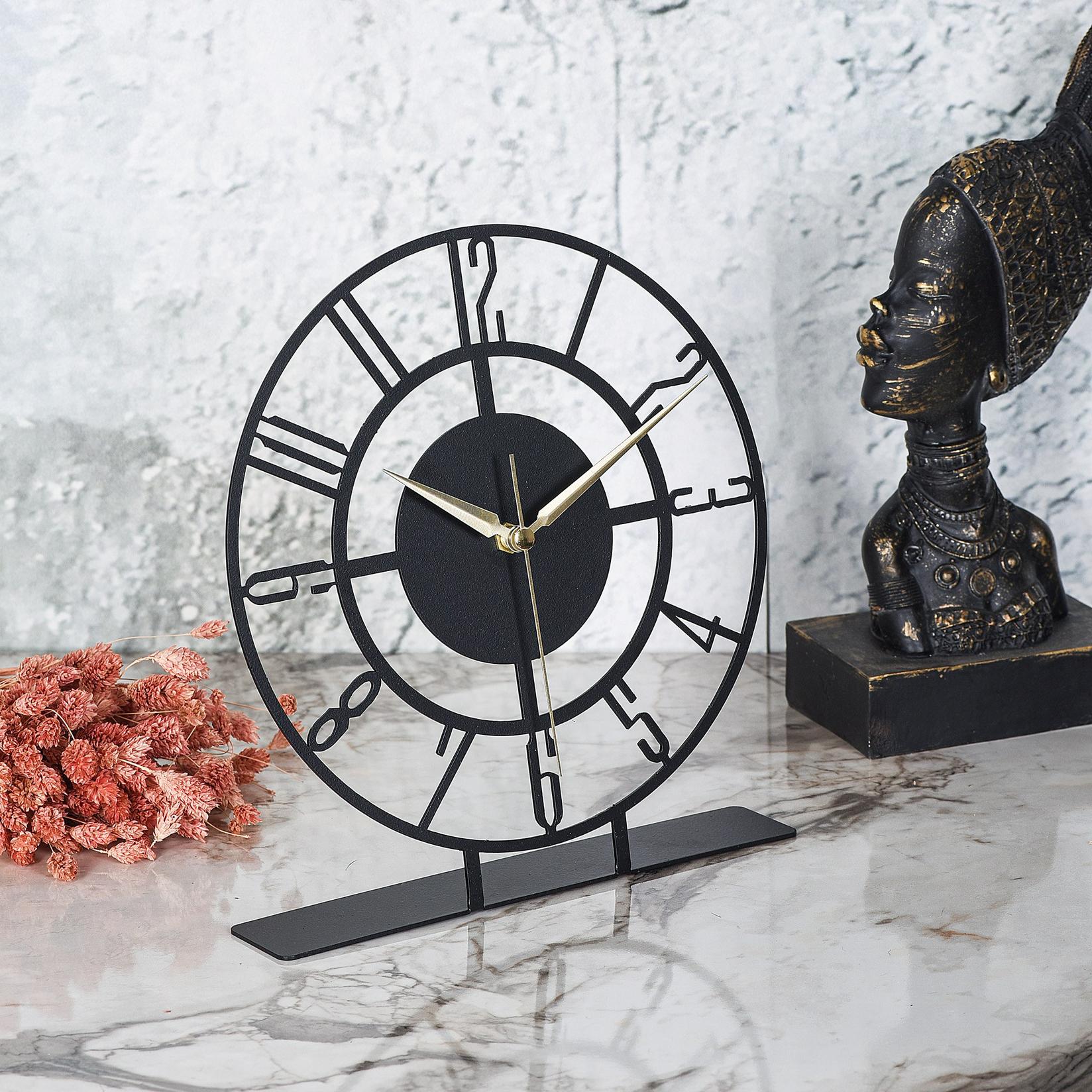 Aberto Design sat 25cm crni