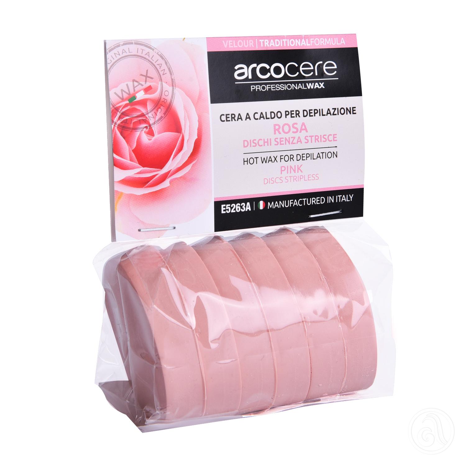 ARCO Vosak za toplu depilaciju Velour 250ml - Pink