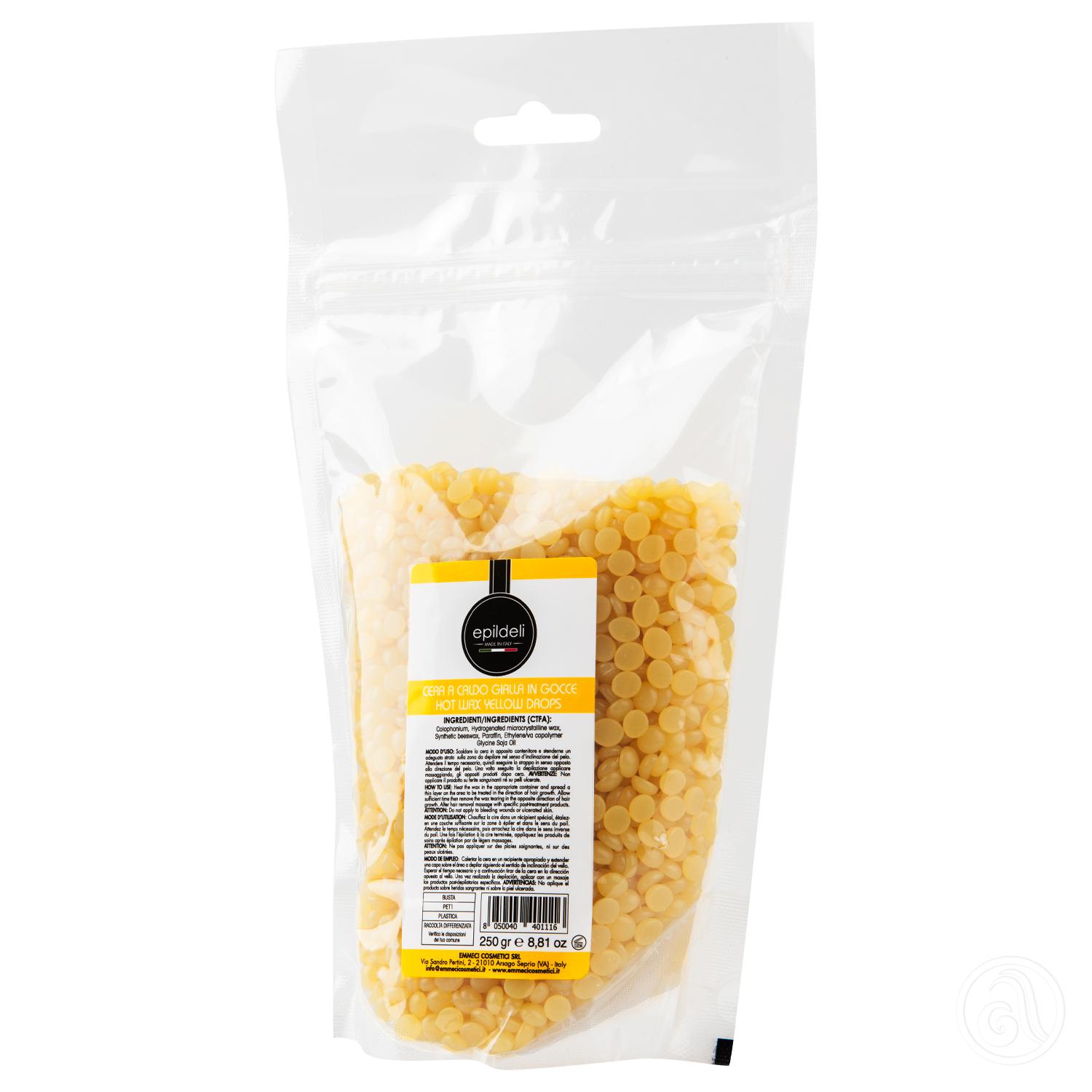 EMMECI Vosak za toplu depilaciju Epildeli Med - 250g