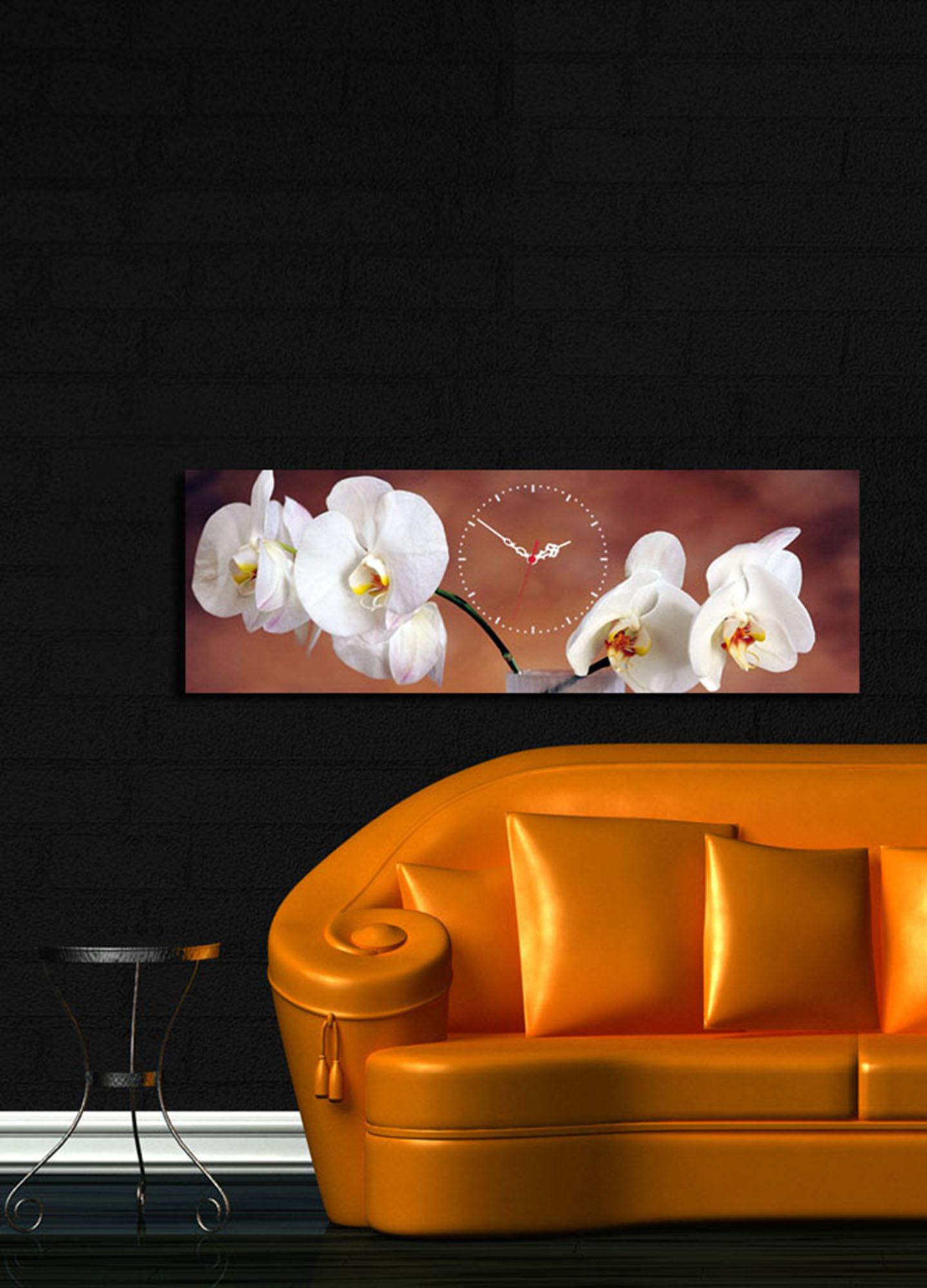 Zidni sat Wallity 30x90cm Šareni