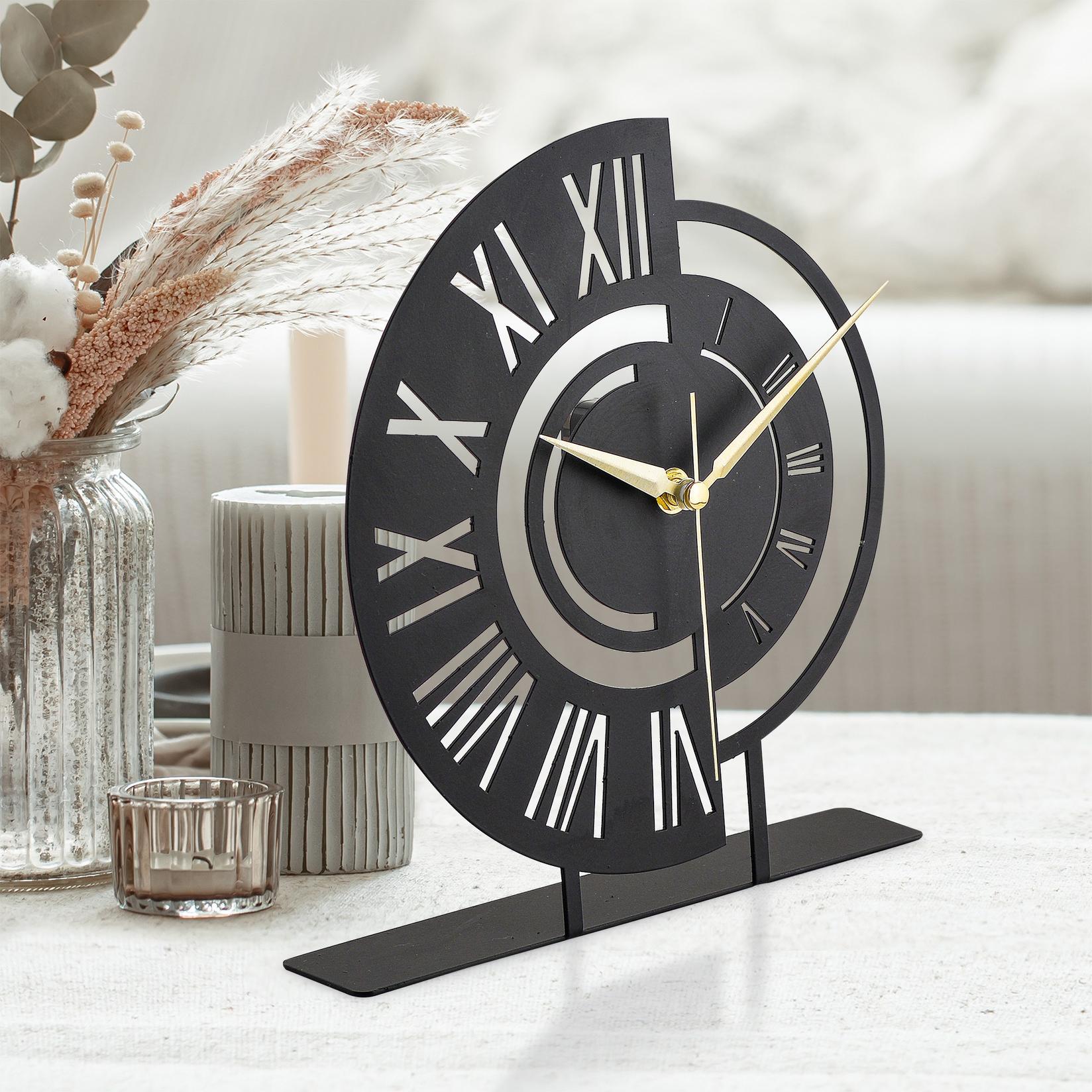 Aberto Design sat 25cm crni