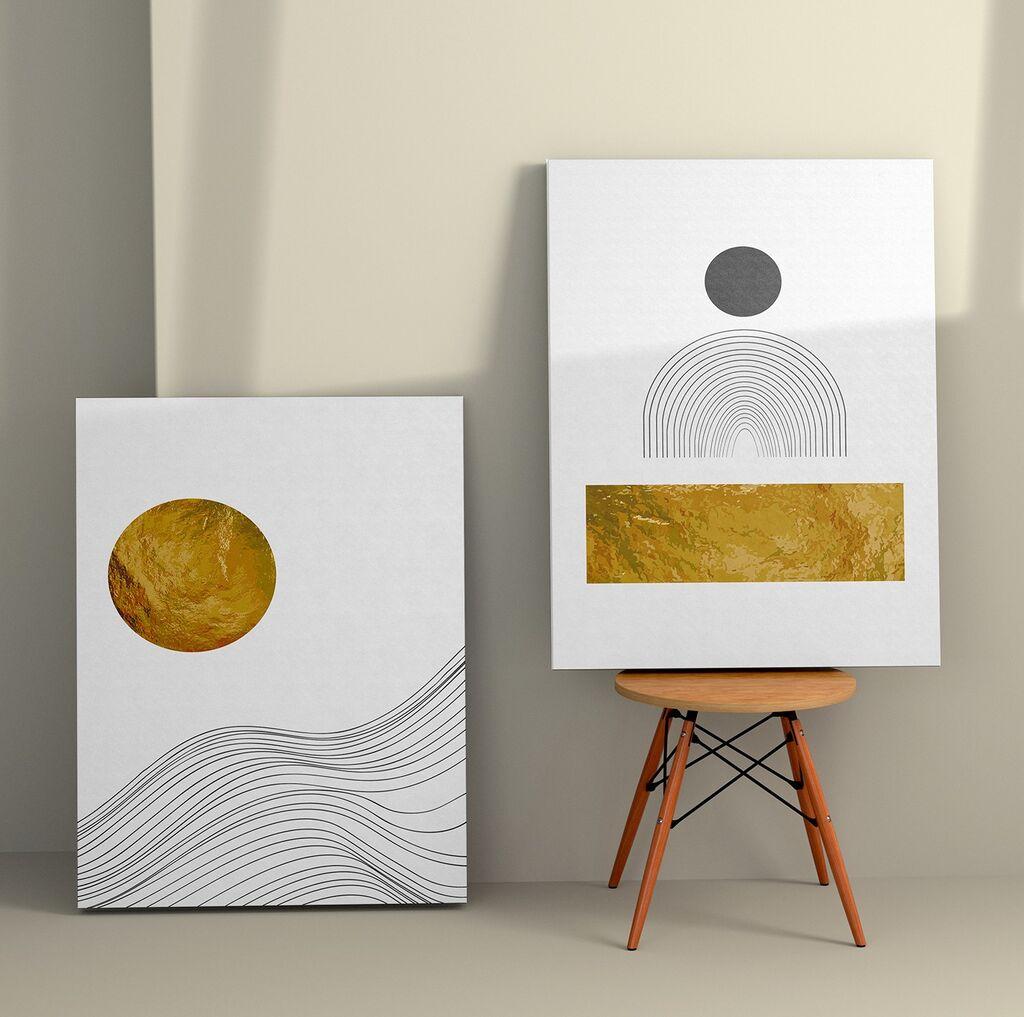 Wallity Zidna dekoracija 2KNV4255, 70 x 100cm, 2 komada