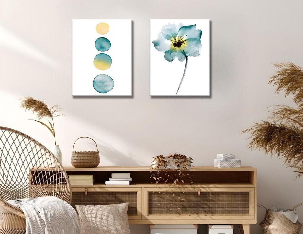 Wallity Zidna dekoracija IDC17, 30x40 cm, 2 komada