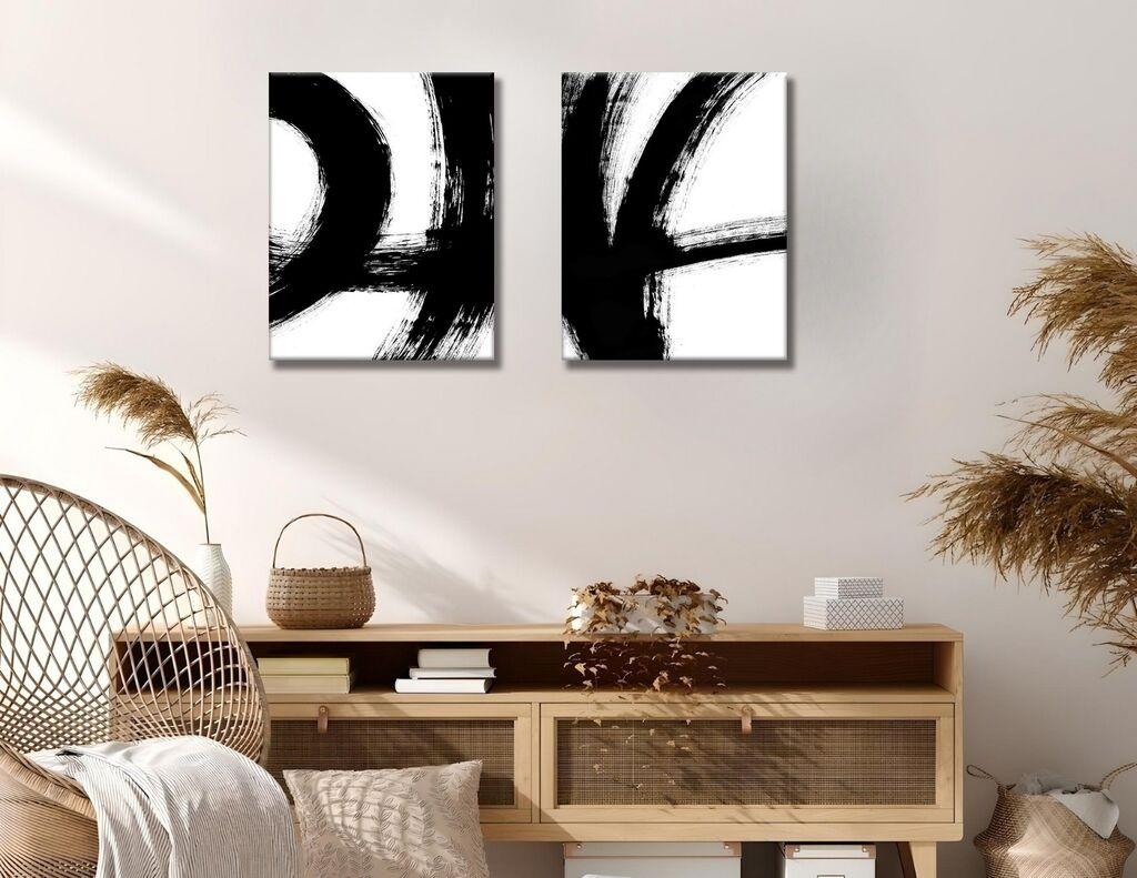 Wallity Zidna dekoracija IDC13, 30x40 cm, 2 komada