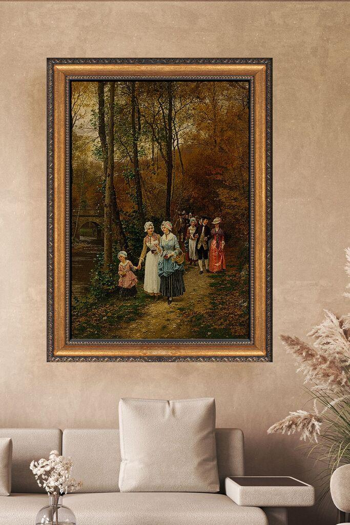 Wallity Zidna dekoracija ATCRCVCNVSMDL27, 50 x 70 cm, Šarena