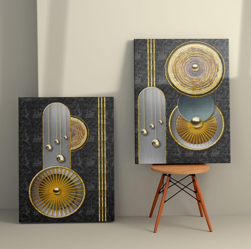 Wallity Zidna dekoracija 2KNV4347, 70 x 100cm, 2 komada