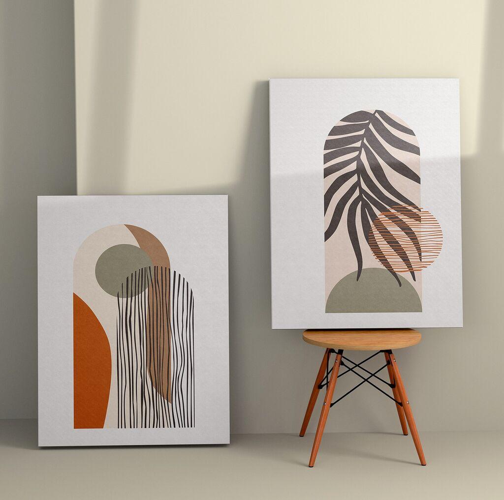 Wallity Zidna dekoracija 2KNV4293, 70 x 100cm, 2 komada