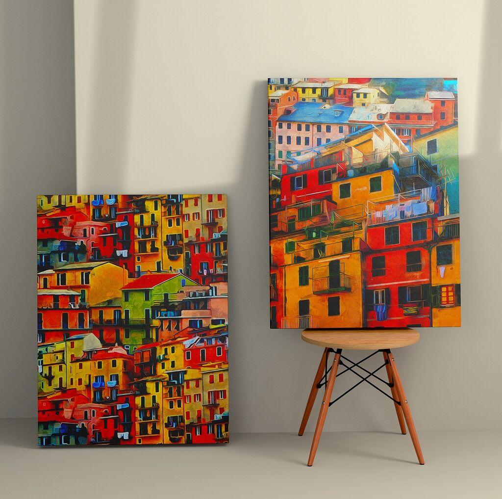 Wallity Zidna dekoracija 2KNV4259, 70 x 100cm, 2 komada