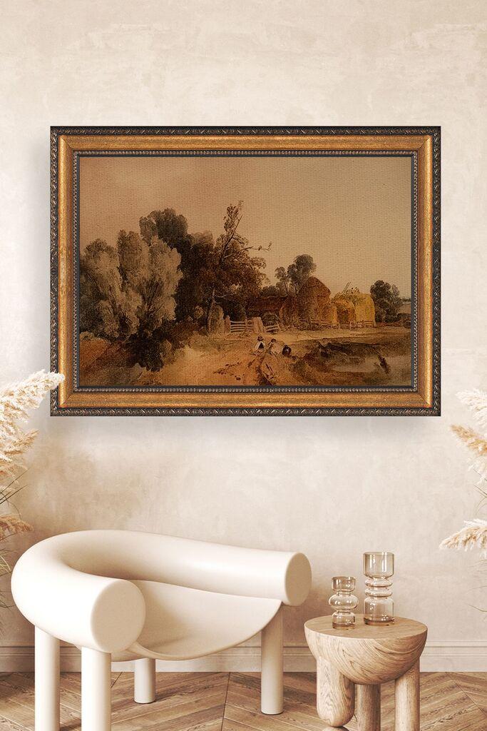 Wallity Zidna dekoracija ATCRCVCNVSMDL58, 50 x 70 cm, Šarena