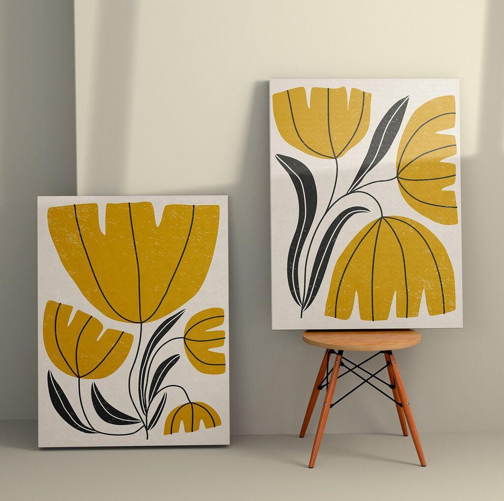 Wallity Zidna dekoracija 2KNV4317, 70 x 100cm, 2 komada