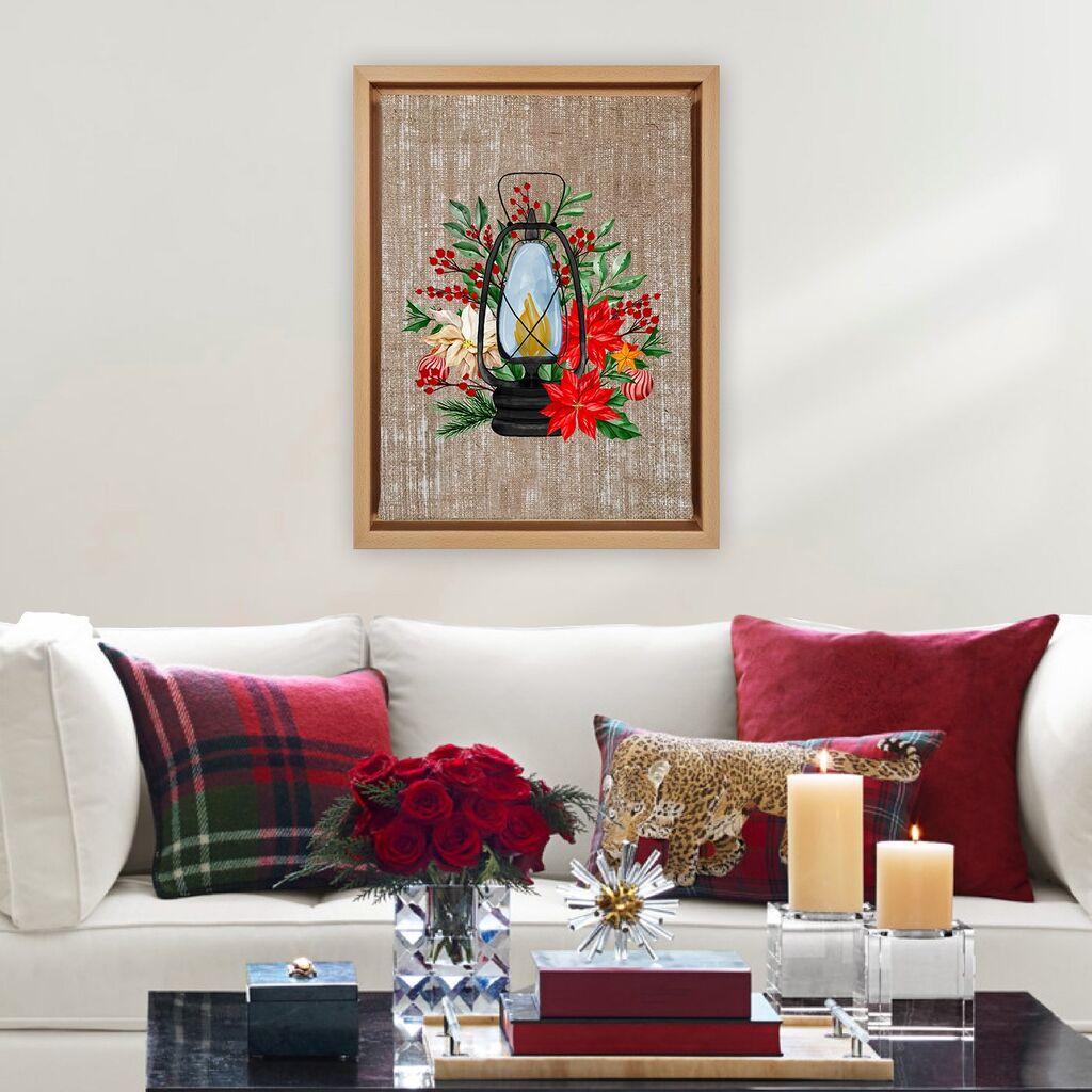 Wallity Zidna dekoracija NLJ07, 47 x 67 cm, Šarena