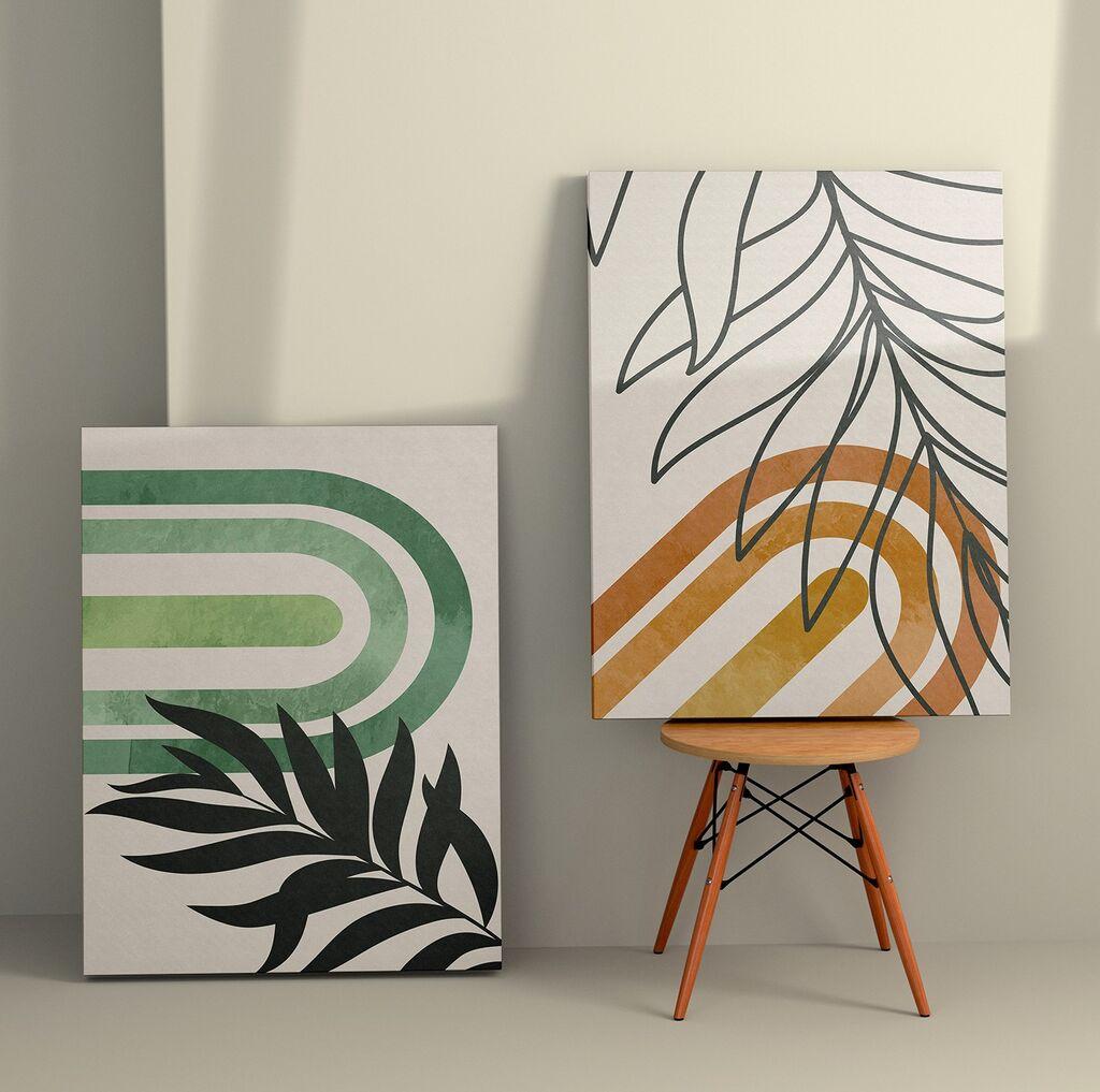 Wallity Zidna dekoracija 2KNV4362, 70 x 100cm, 2 komada