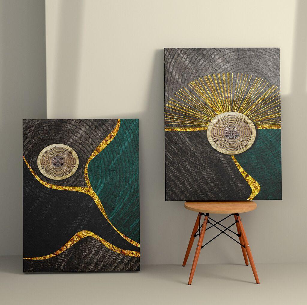 Wallity Zidna dekoracija 2KNV4306, 70 x 100cm, 2 komada