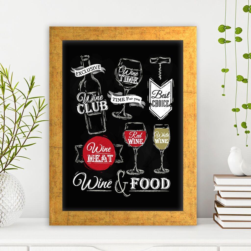 Wallity Zidna dekoracija AC152079671, 24 x 29 cm, Šarena