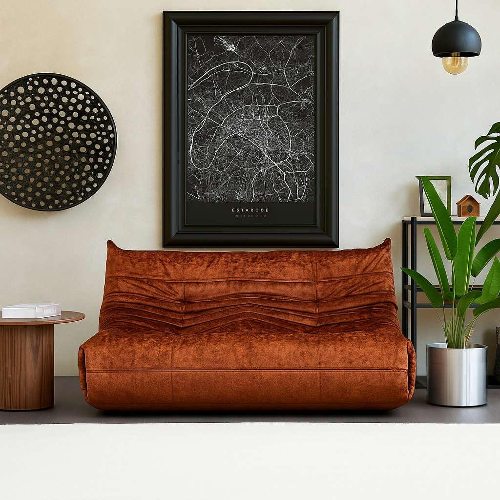 Atelier del Sofa Dvosjed Bocek, Crvena