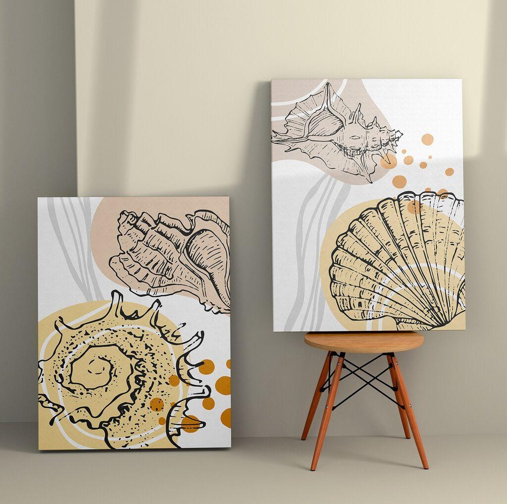 Wallity Zidna dekoracija 2KNV4364, 70 x 100cm, 2 komada