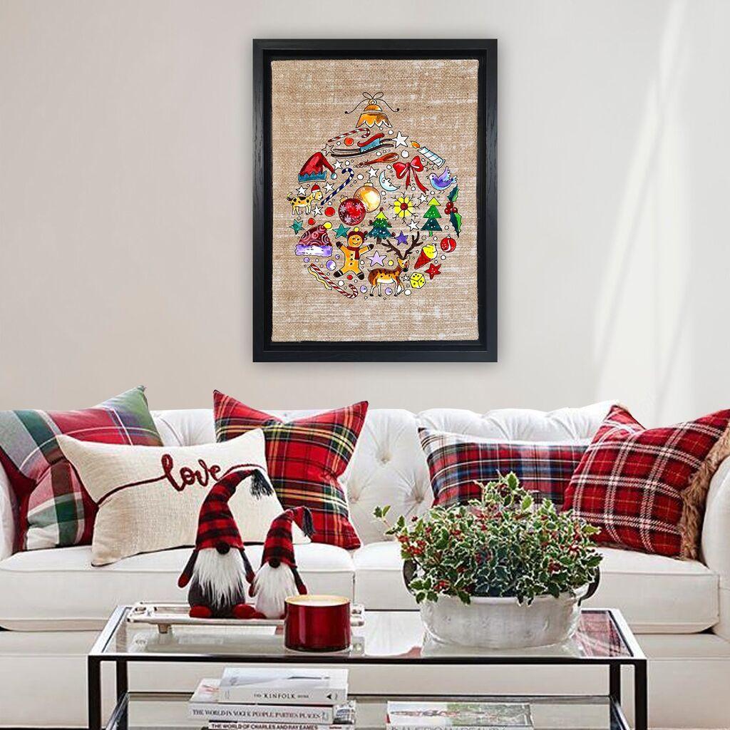 Wallity Zidna dekoracija LSJ200872, 36 x 46 cm, Šarena