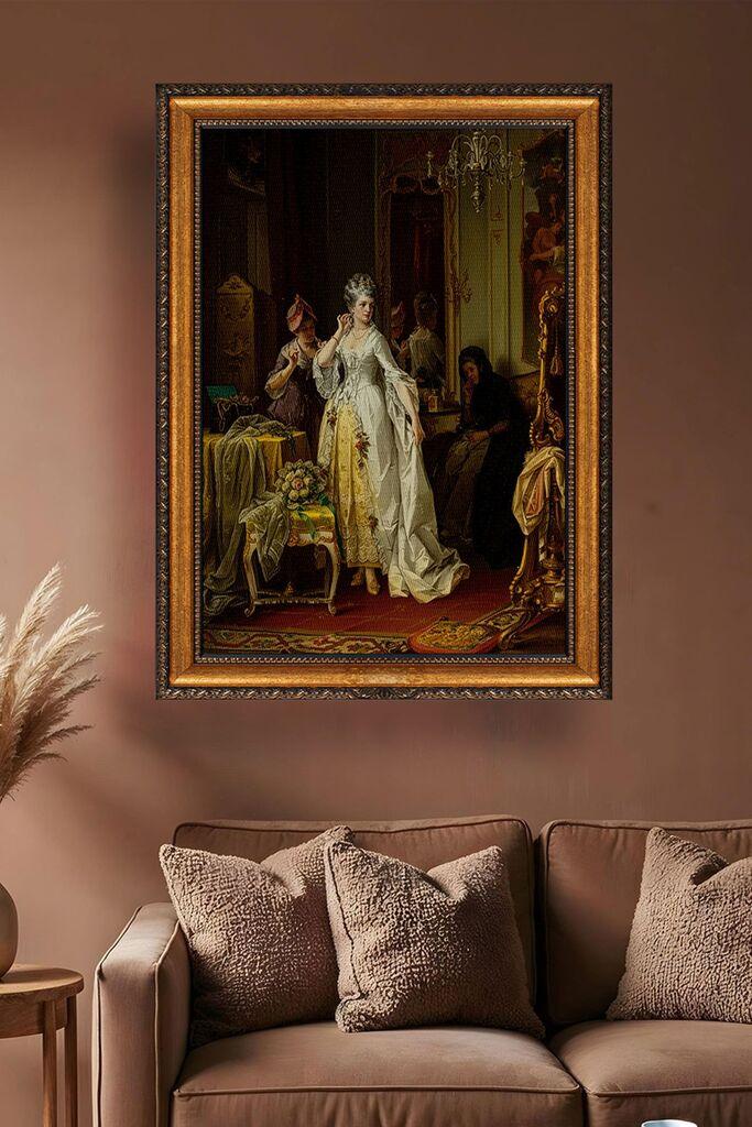 Wallity Zidna dekoracija ATCRCVCNVSMDL1, 50 x 70 cm, Šarena