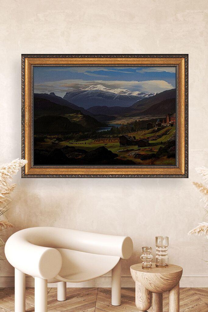 Wallity Zidna dekoracija ATCRCVCNVSMDL61, 70 x 100 cm, Šarena