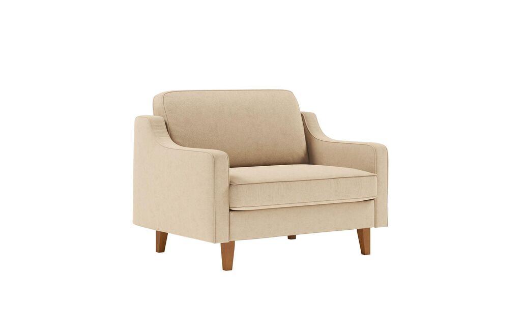Atelier del Sofa Fotelja Robin Dvosjed, krem
