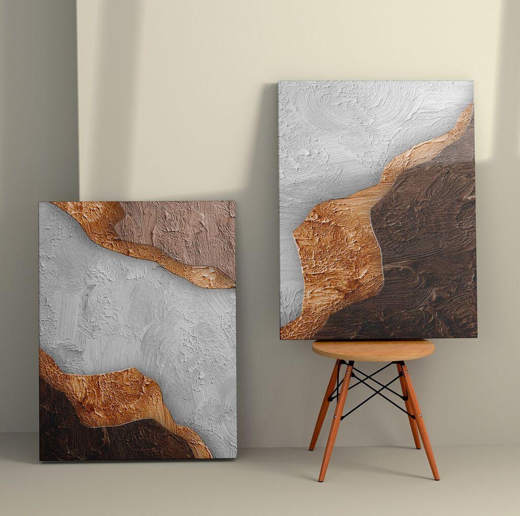 Wallity Zidna dekoracija 2KNV4365, 70 x 100cm, 2 komada