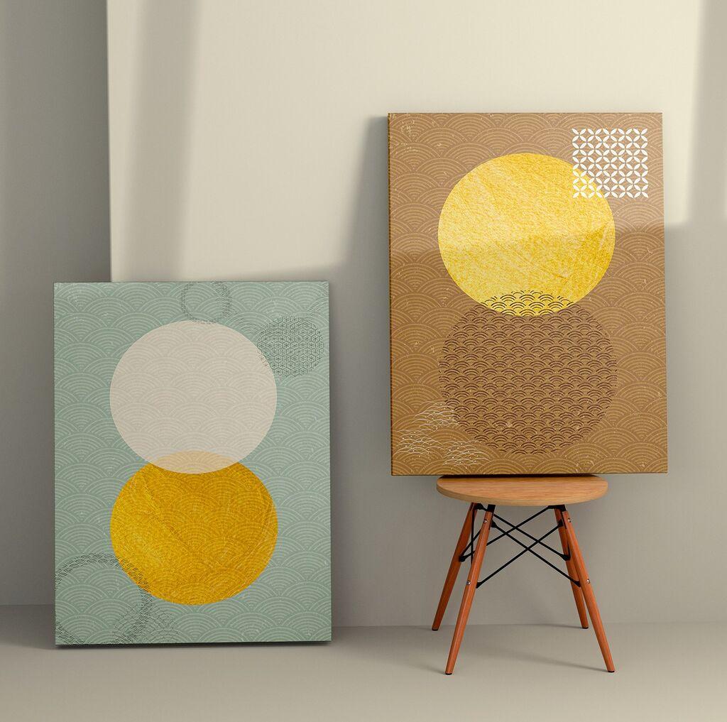 Wallity Zidna dekoracija 2KNV4249, 70 x 100cm, 2 komada