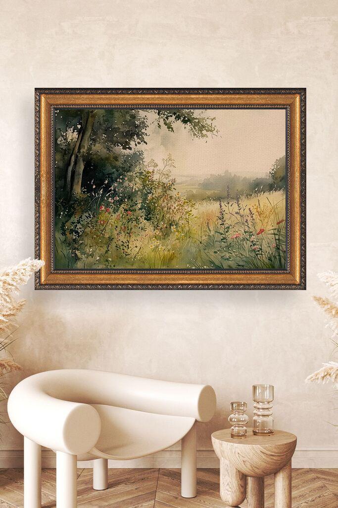 Wallity Zidna dekoracija ATCRCVCNVSMDL67, 50 x 70 cm, Šarena