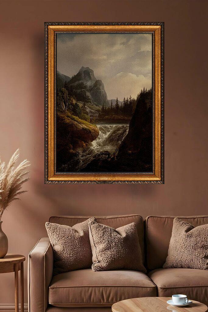 Wallity Zidna dekoracija ATCRCVCNVSMDL18, 50 x 70 cm, Šarena