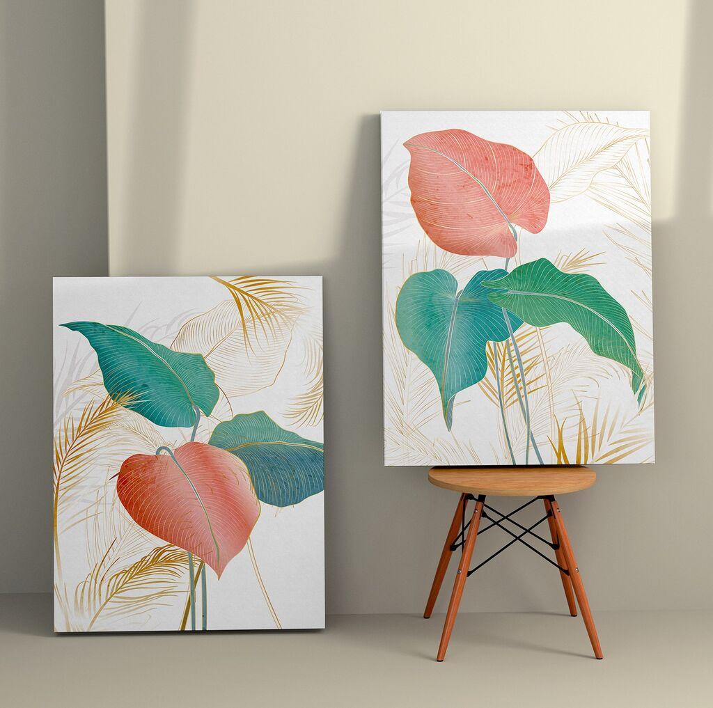 Wallity Zidna dekoracija 2KNV4338, 50 x 70cm, 2 komada