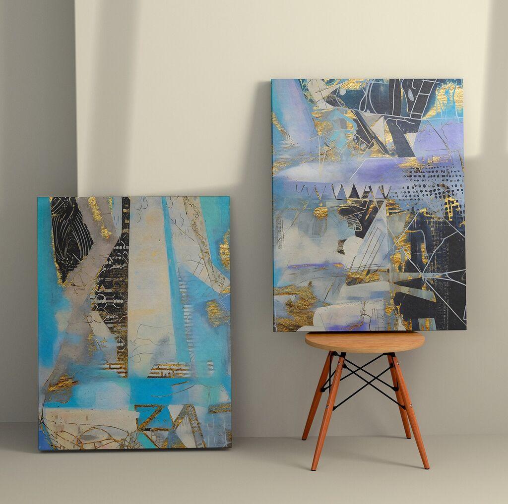 Wallity Zidna dekoracija 2KNV4379, 50 x 70cm, 2 komada