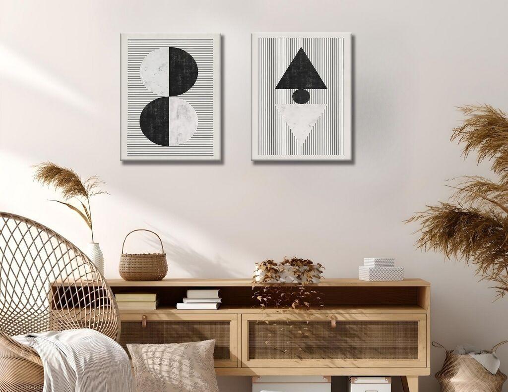 Wallity Zidna dekoracija IDC06, 28x38 cm, 2 komada