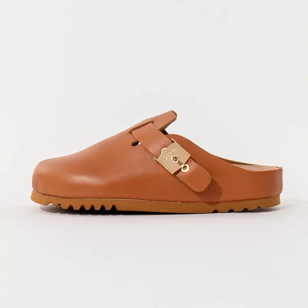 Scholl Ženske klompe Grace, Smeđe