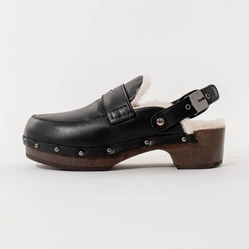 Scholl Ženske klompe Penelope, Crne