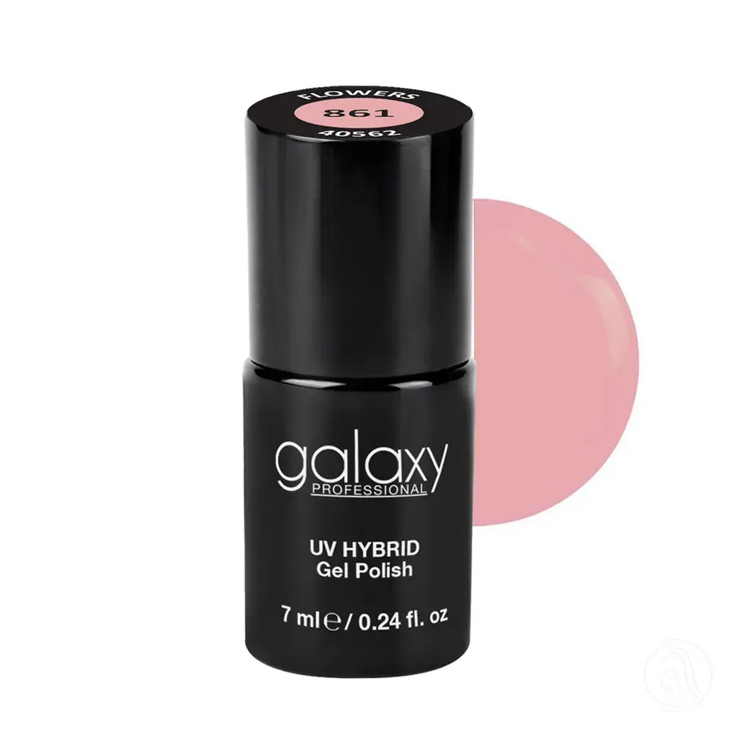 Galaxy Hybridni trajni lak, 7 ml, 861 Flowers